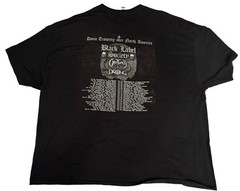 Black Label Society Doomtrooping 2021 Tour T-Shirt Mens 5XL Black Obituary Prong