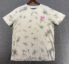 NEFF Daisy Flowers Psychedelic Tie Dye T-Shirt Mens Size Large SEE PHOTOS