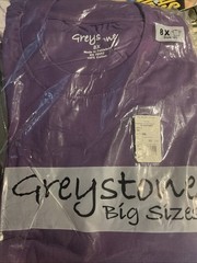 Greystone 8X Purple TShirt