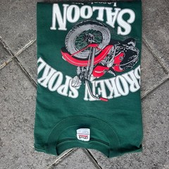 Vintage 2000 Laconia Motorcycle Rally Broken Spoke Saloon T-Shirt