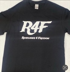 Renegades 4 Freedom – Mandate Freedom- Blk Tshirt Vinyl Design – Med. Unisex