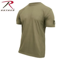Rothco Tactical Athletic Fit T-Shirt – AR 670-1 Coyote Brown