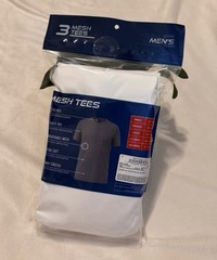 Wrangler Five Star Performance Mesh Crew T-Shirt, Stretch Fabric, XL