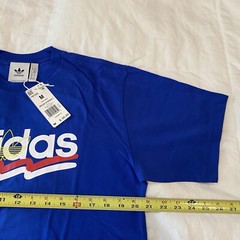 Adidas Brush Stroke Tee – New With Tags – Mens Medium – Team Royal Blue