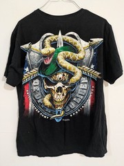 7.62 Design Exchange Select Men’s M Black Cotton Crew Neck Military Graphic Tee