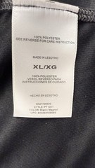 Habit Men’s Black/Gray Performance Long Sleeve Shirt Size XL