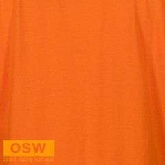 HI VIS Long Sleeves Crew Neck Cotton Crew Neck T-Shirt Straight Hem 6HVTN