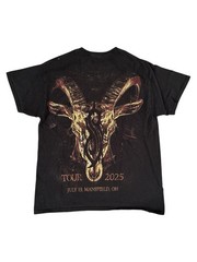 Slipknot 2025 Tour T-Shirt Double Sided Band Graphic Y2K Cotton Tee Unisex L