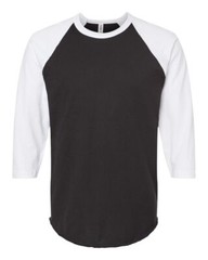 Tultex 245 Unisex Fine Jersey Raglan T-Shirt