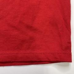 Jerzees Red Crewneck T Shirt Sz XL 50/50 Heavyweight Single Stitch Cuffs