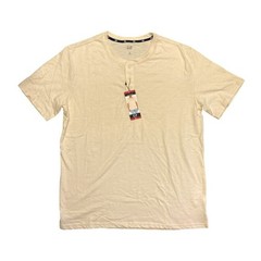 GAP Men’s Soft Short Sleeve Half Button Collar Slub Henley Turtledove X-Large