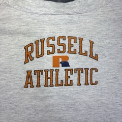 Vtg 90s Tennessee Volunteers T Shirt L Russell Athletic Back Print Distressed
