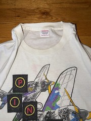 HANDTEX Pink Floyd World Tour White Graphic Print Crew Neck T-Shirt One Size