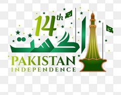 Pakistan independence day T-Shirt Crew Neck uni sex