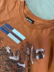 Harley-Davidson Racing Flat Track Graphic T-Shirt Orange