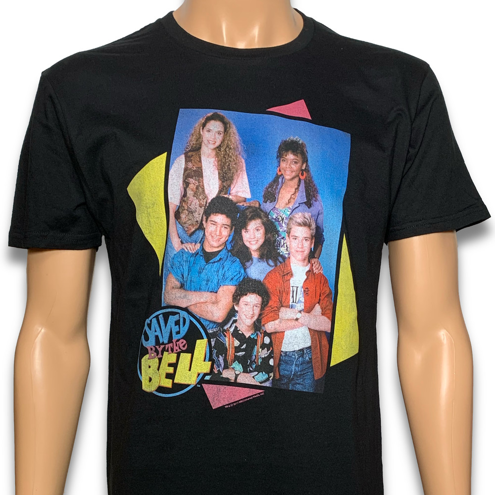 Saved By The Bell Group Boxes Brand New Officially Licensed Shirt