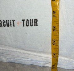 Beyonce Most Wanted Tee M White Cowboy Carter Tour 2025 Merch NEW *spots