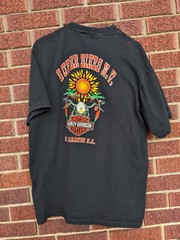 Vintage Harley St. Maarten N.A. Black Carribean Islands Shirt – M