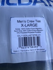 Gildan Men’s Crew T-Shirts, Multipack, Multicolor, Size XL
