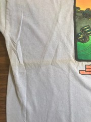 Men’s Vintage 90’s JNCO Livin Large T-shirt Size XL Double Sided Skateboard Rave