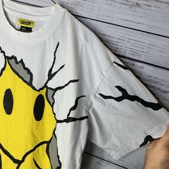 Chinatown Market x Smiley All Over Print AOP Graphic T-Shirt White Men’s Large