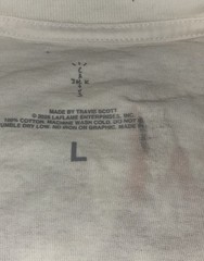 Travis Scott LAFD Tee L Cream Los Angeles Fire CA Wildfire Response NEW *spots