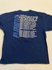 New England Patriots Football Shirt Men’s Extra Large Go Pats 2013 Season