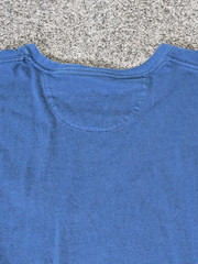 Duluth Trading Co Men’s XL Longtail T Shirt /Pocket Crewneck Blue 100% Cotton