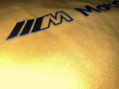 NWT Puma BMW Motorsport Logo Men’s T Shirt Gold Sz L $45