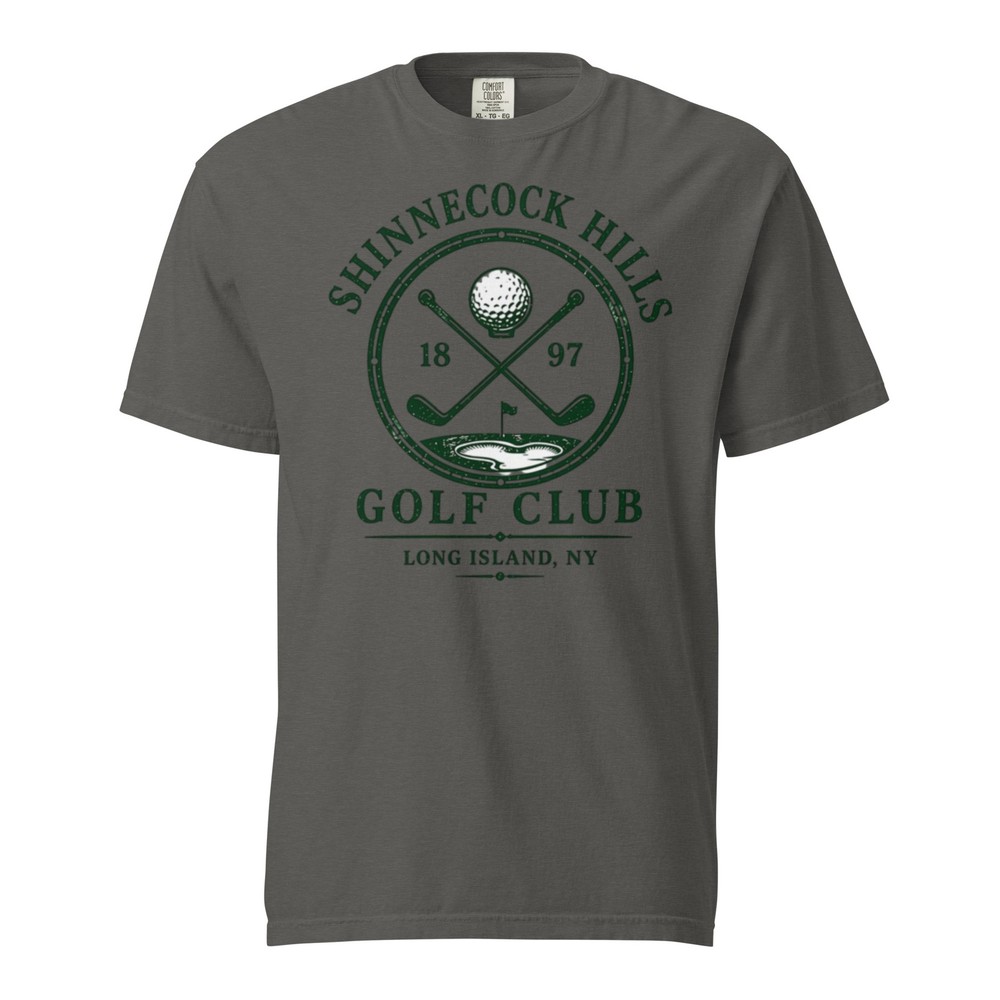 Shinnecock Hills Golf Club T Shirt Vintage Golf Tee Mens Dad Comfort Colors