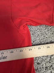 Oakley Shirt Mens XL Red Eagle Graphic Crew Neck Cotton Logo Short Sleevea