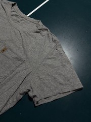 Fjallraven Pocket T-Shirt Men’s Medium Short Sleeve Heather Gray Casual Cotton