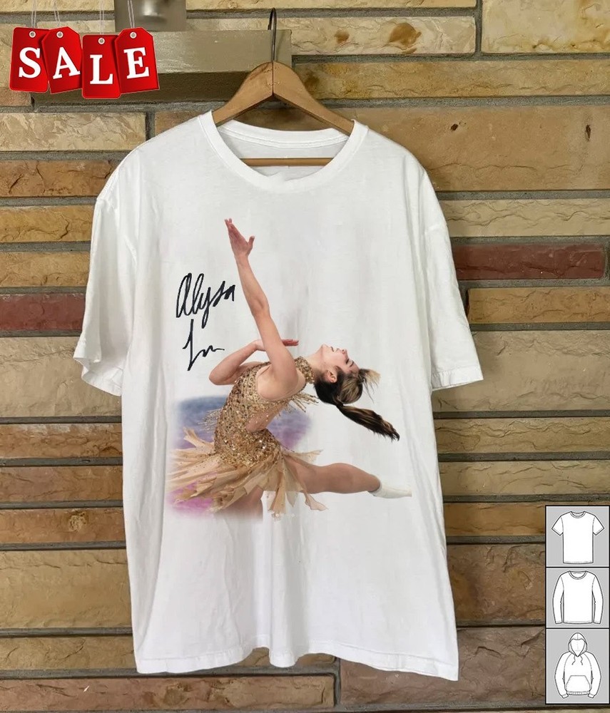 New Popular Alysa Liu USA Collection Charcoal Cotton Unisex All Size TK897