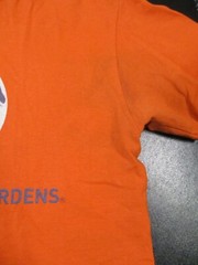 XL orange SEA WORLD – BUSCH GARDENS CAMP t-shirt – unbranded – DAMAGED