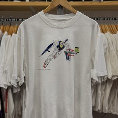 1979 Gundam Mobile Suit Aged T-Shirt White M