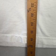 Vintage Art T Shirt Mens XL White Bali Primitive Native Hand Made Single Stitch