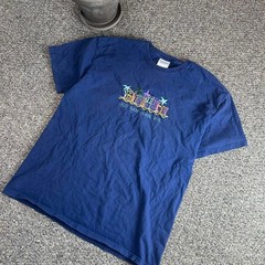 Unbranded Men’s Blue and Navy T-shirt