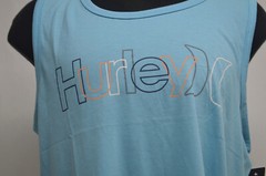 NEW Hurley Men’s Blue Graphic Tank Top Size MED