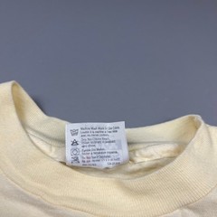 Hanes Beefy-T Graphic T-Shirt Mens L Cream Indigenous Mask Vintage Paper Thin