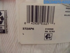 Qty=1 (1 Pack of 6): Hanes: Men’s Large White Tagless Tanks 043935516277
