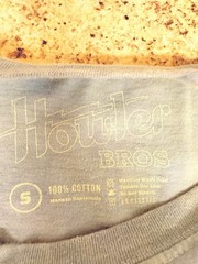 Howler Brothers Short Sleeve Shirt Burnt Orange/White/Tie Dye Graphic, XL