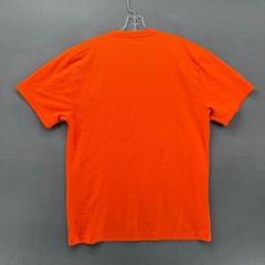 Genuine Dickies Mens Performance Pocket T-Shirt Safety Orange Large Mesh Tee