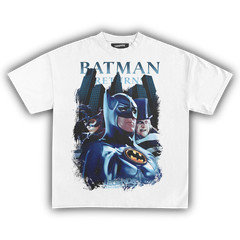 Batman Returns Vintage T-Shirt Gothic Superhero Movie Graphic Tee Unisex