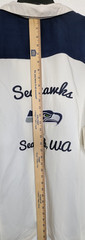 NFL Team Apparel Mens Seahawk Seattle Button-Up Bowling Shirt Size 3XL Authentic