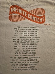 2017 Arcade Fire Infinite Content Tour Country Funk Disco Reggae Shirt XL RARE👕
