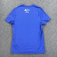 Asics Los Angeles Marathon 40 Years Running T-Shirt Blue Small