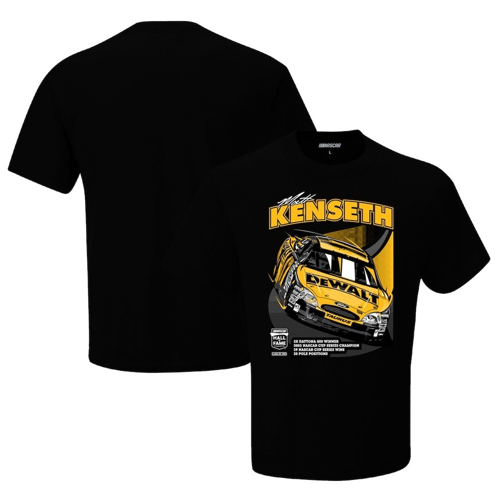 Matt Kenseth Hall of Fame 2023 Racing T Shirt Vintage Fan Tee Black