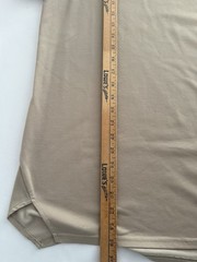 Gymshark Shirt Men Large Green Pullover T Tee Graphic Spell Out Logo Tan Brown