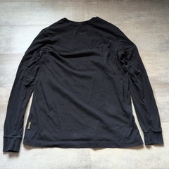 Nike NFL On Field Mens New England Patriots Jersey Long Sleeve Black Size M EUC