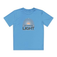 Youth Christian Athletic Shirt Boys Girls Gym Sports Performance Tee